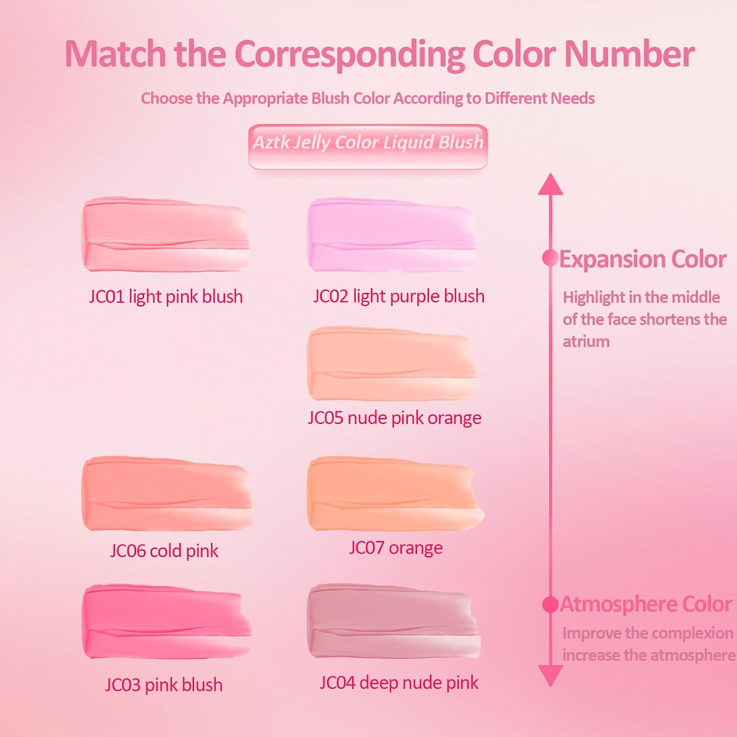 AZTK Jello Color Liquid Blush [JC04# Fig Coffee]	5ml